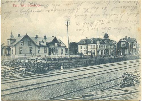 12. Järnvägsstationen 1912
