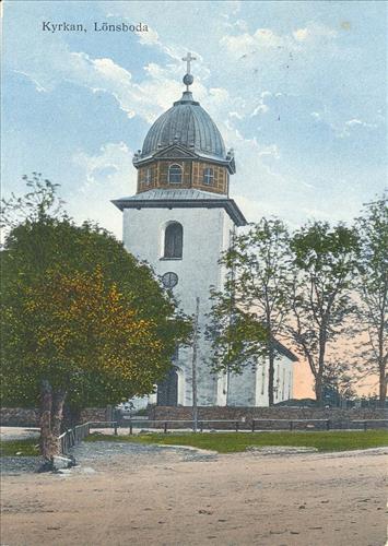 26. Kyrkan kolorerad 1928