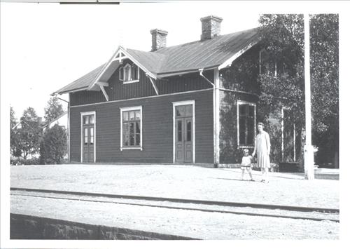 254. Gylsboda, Järnvägsstation