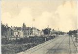 186. Järnvägsstationen ca 1905